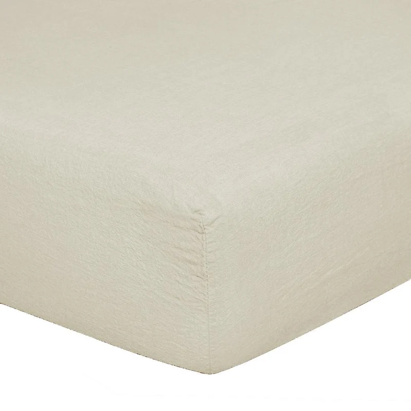 Lenzuolo da Sotto con angoli in Puro Lino StoneWashed No Stiro - Luxury