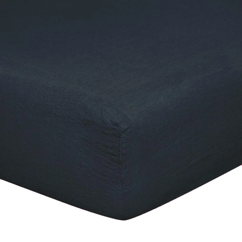 Lenzuolo da Sotto con angoli in Puro Lino StoneWashed No Stiro - Luxury