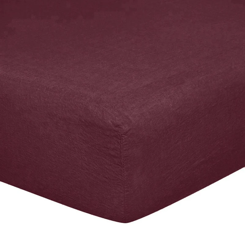 Lenzuolo da Sotto con angoli in Puro Lino StoneWashed No Stiro - Luxury