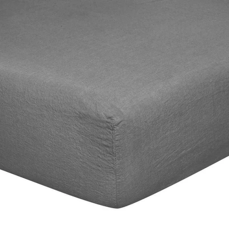 Lenzuolo da Sotto con angoli in Puro Lino StoneWashed No Stiro - Luxury