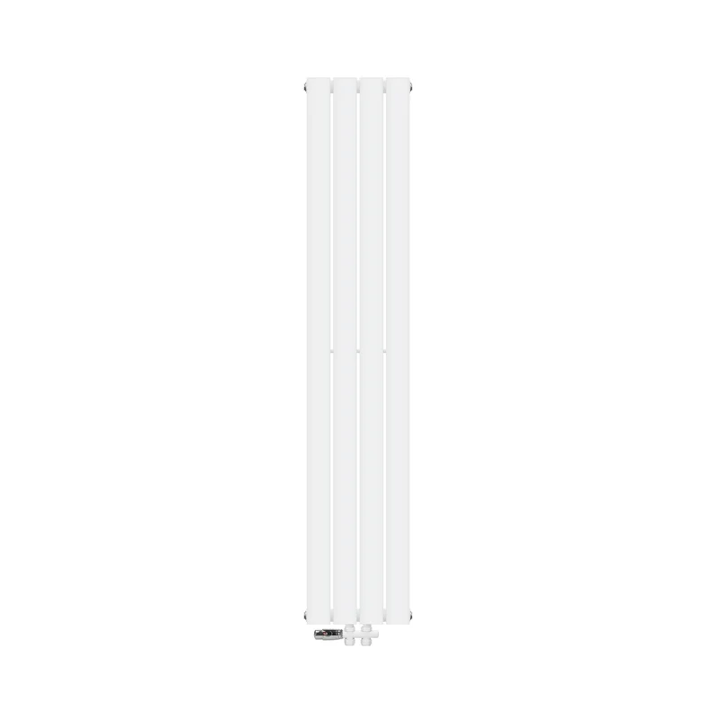 Paneelheizkörper Einlagig 1600x300 mm Weiß inkl. Boden Anschlussgarnitur ML-Design