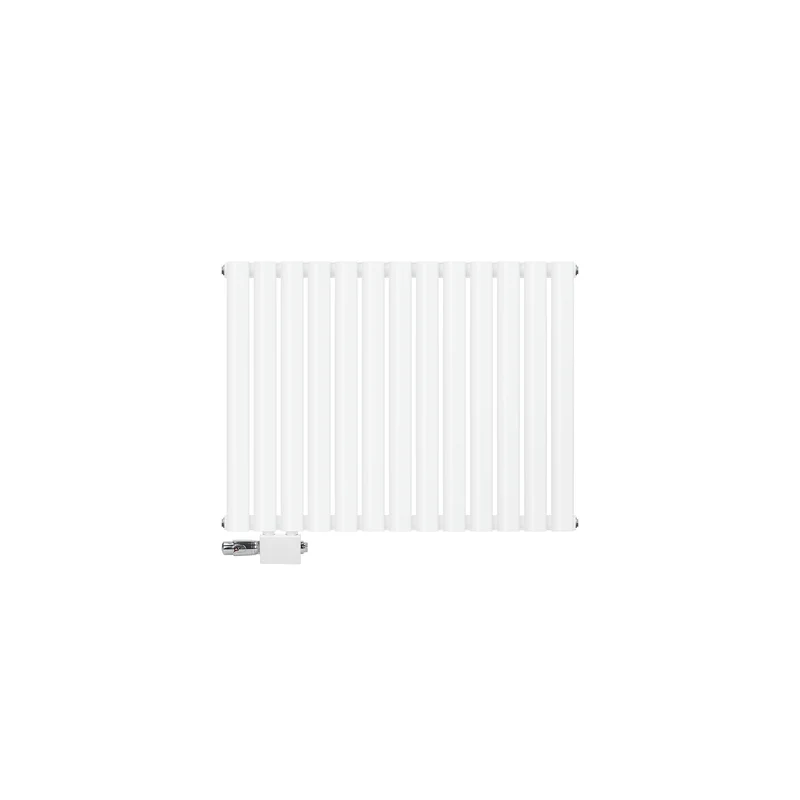Paneelheizkörper Einlagig 600x780 mm Weiß mit Universale Anschlussgarnitur ML-Design