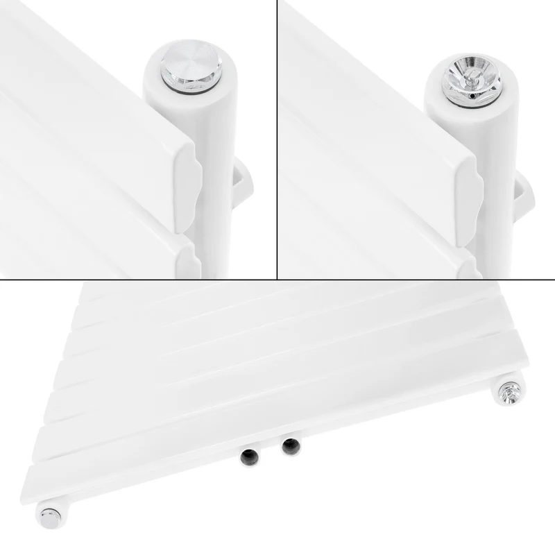 Badheizkörper Steam 800x600 mm Weiß mit Mittelanschluss
