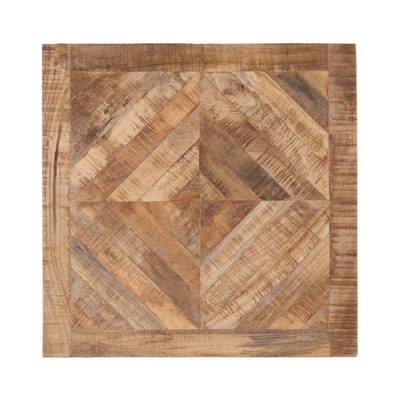 Beistelltisch 60x60 cm Natur aus Mangoholz WOMO-Design