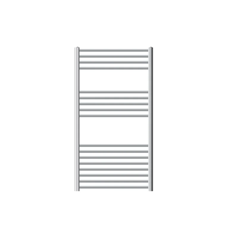Badheizkörper Sahara 750x1200 mm Chrome gebogen mit Seitenanschluss