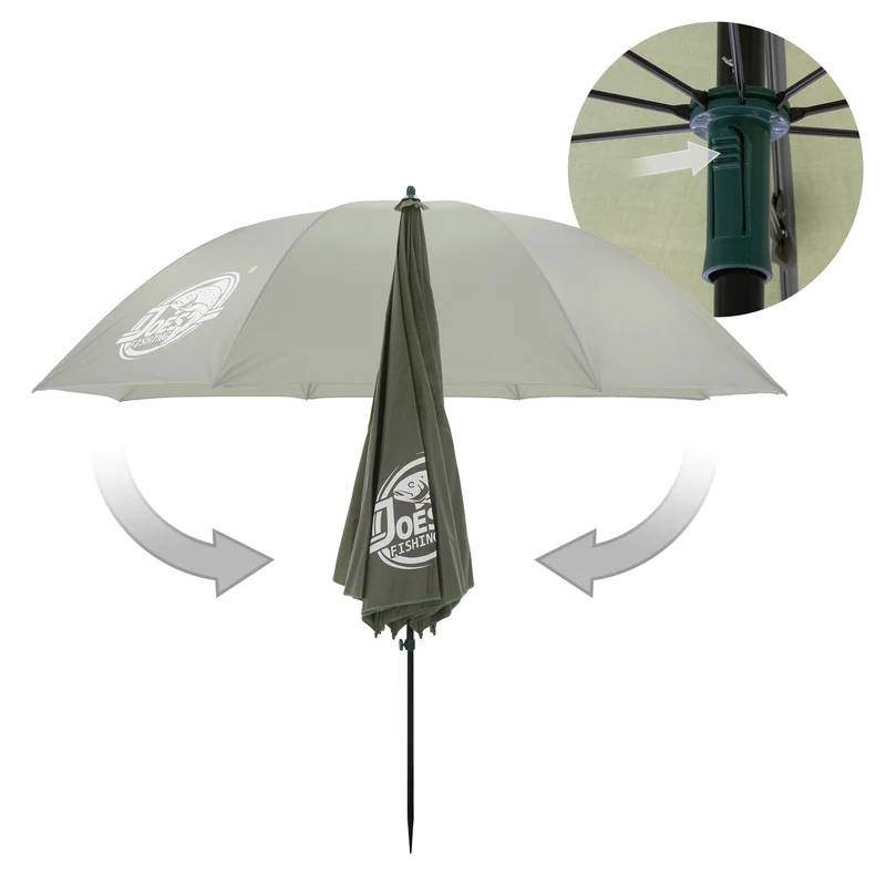 Angelschirm mit Kippfunktion 2,1 m wasserabweisend inkl. Tragetasche
