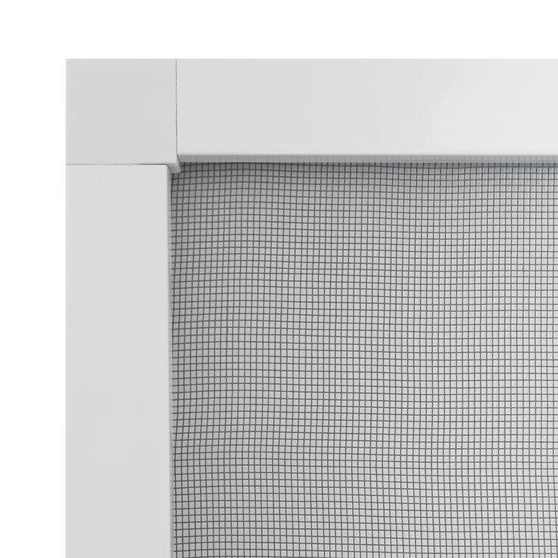 Fliegengitter Weiß 100x220 cm mit Rahmen aus Aluminium