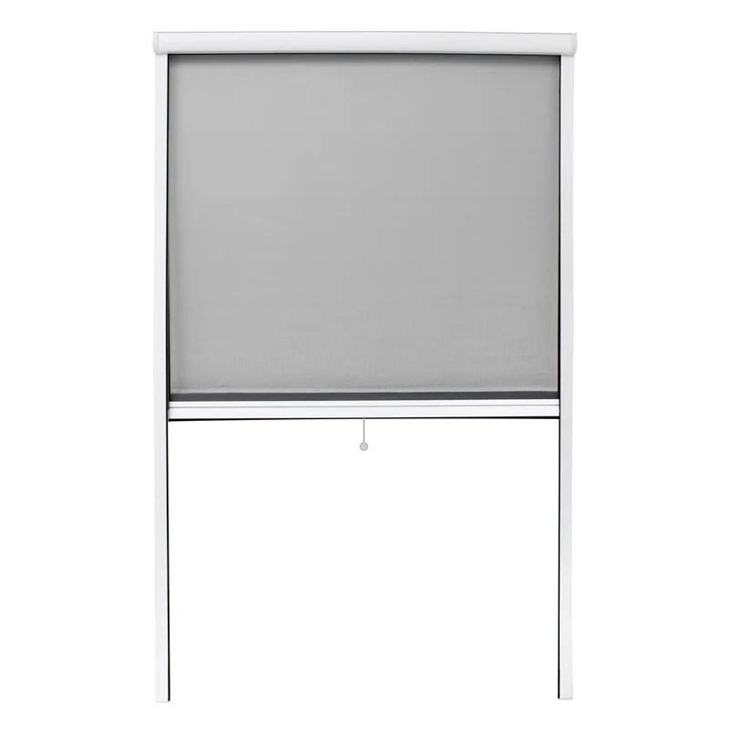 Fliegengitter Weiß 100x160 cm mit Aluminium Rahmen