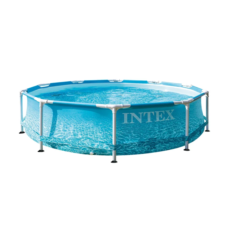 Frame Pool rund 305x76 cm Blau Intex