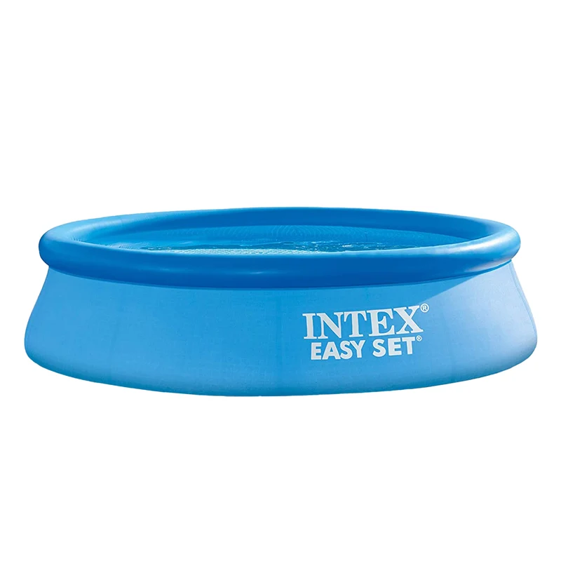 Pool mit Abdeckplane 244x61 cm Blau Intex