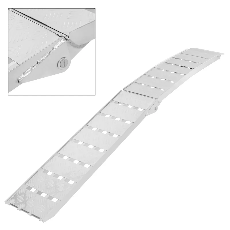 Auffahrrampe 225x28 cm aus Aluminium bis 680 kg