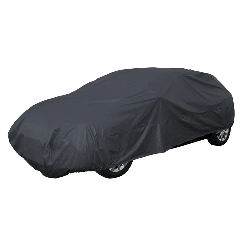 Autoabdeckung für Kombis und Vans 465x157x122 cm Schwarz aus Vliesstoff