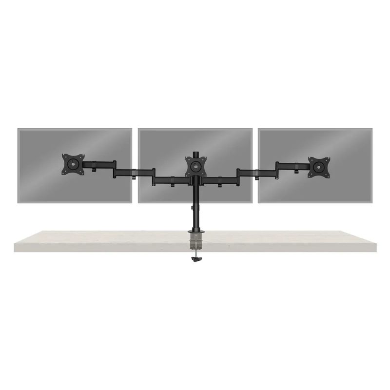Monitor Halterung für drei Monitore 13-27 Zoll für zwei Monitore 13-35 Zoll VESA 75/100 mm