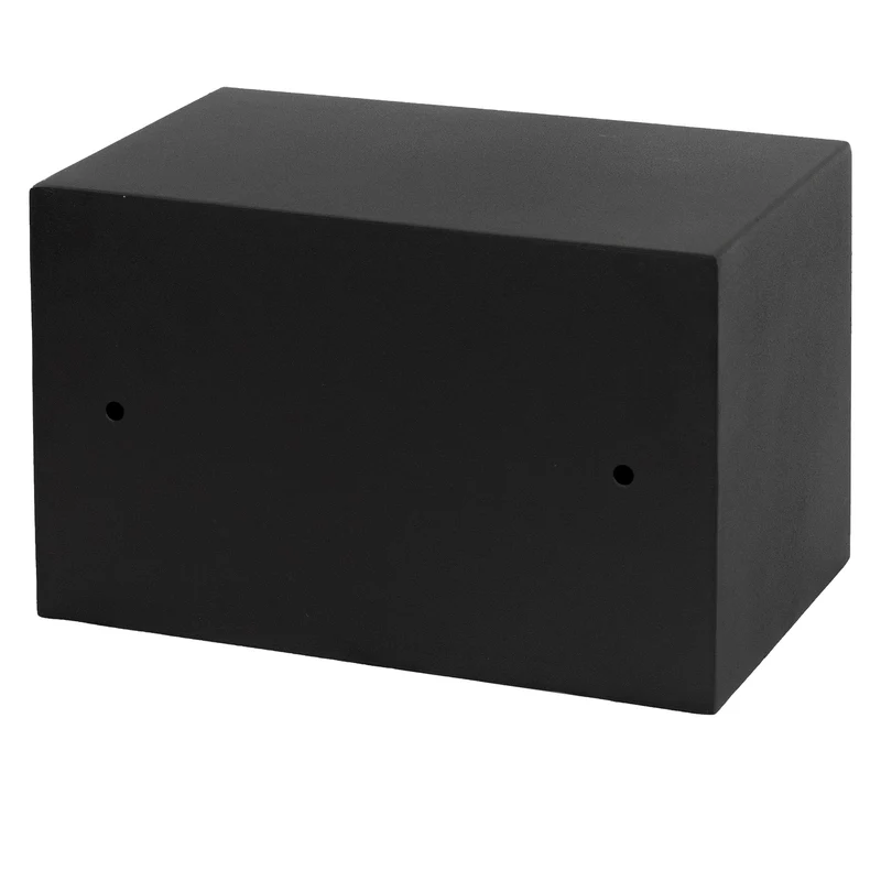 Elektronischer Tresor mit Alarm Schwarz 305x20x20 cm aus Metall