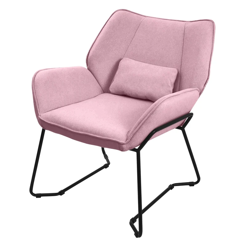 Relaxsessel Loungesessel mit Leinenbezug mit Armlehne ML-Design