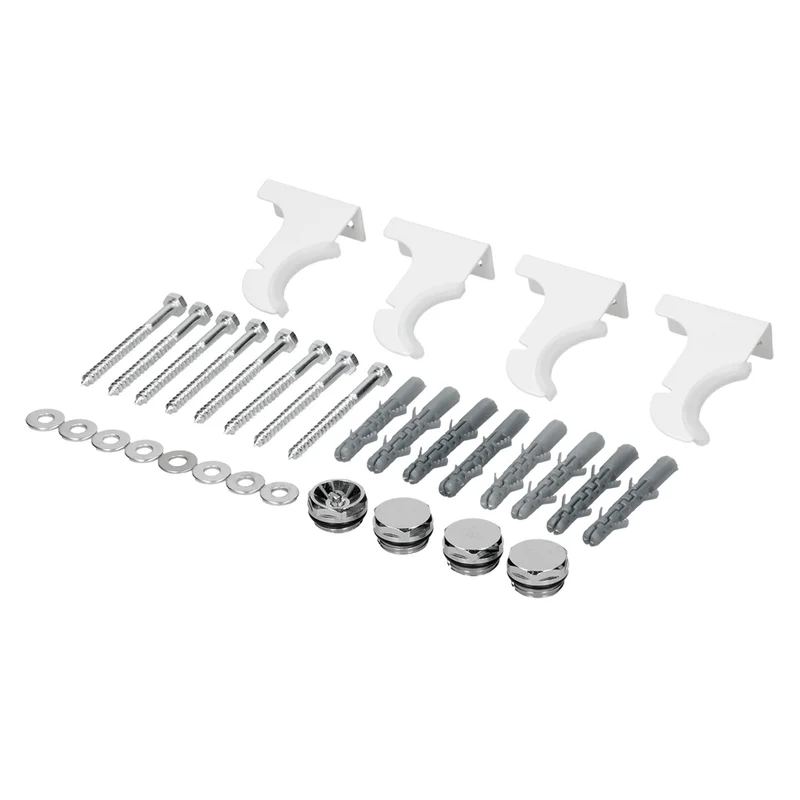 Badheizkörper 1800x604 mm Weiß mit Mittelanschluss ML-Design