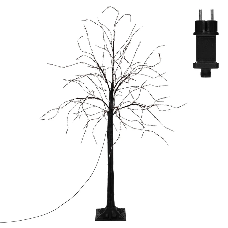 LED-Baum 120cm mit 480 warmweißen LEDs Künstlicher Weihnachtsbaum mit Lichterkette