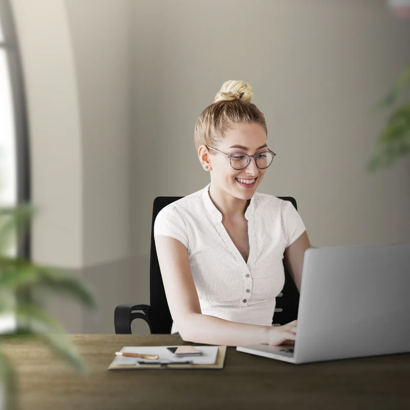 Ergonomischer Bürostuhl mit Armlehnen Netzgewebe Schwarz mit Rollen ML-Design