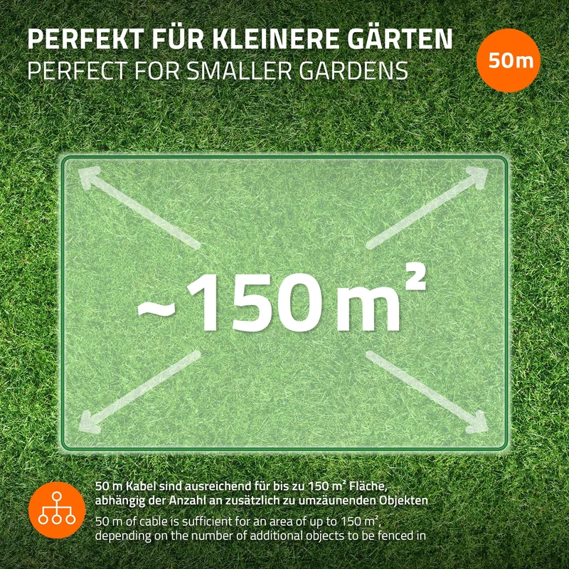 Universal 50m Begrenzungskabel für Mähroboter