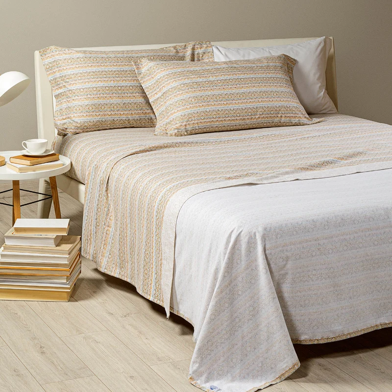 Completo Lenzuola cortina in Flanella