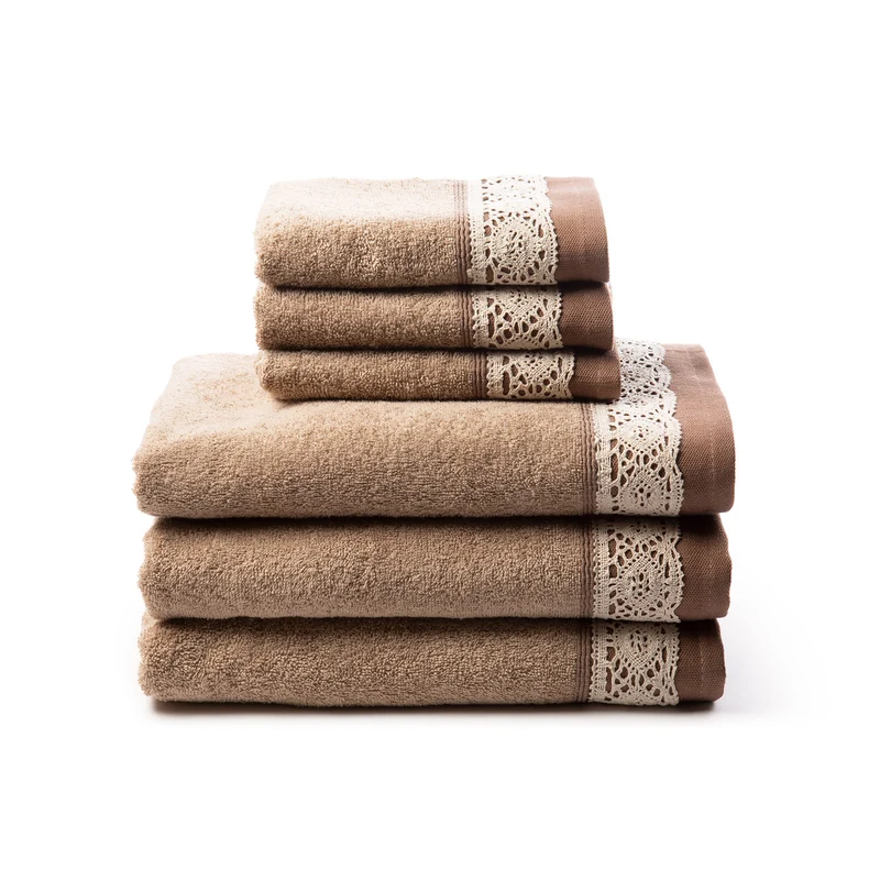Set asciugamani in spugna sofy in Cotone 440 gr/mq