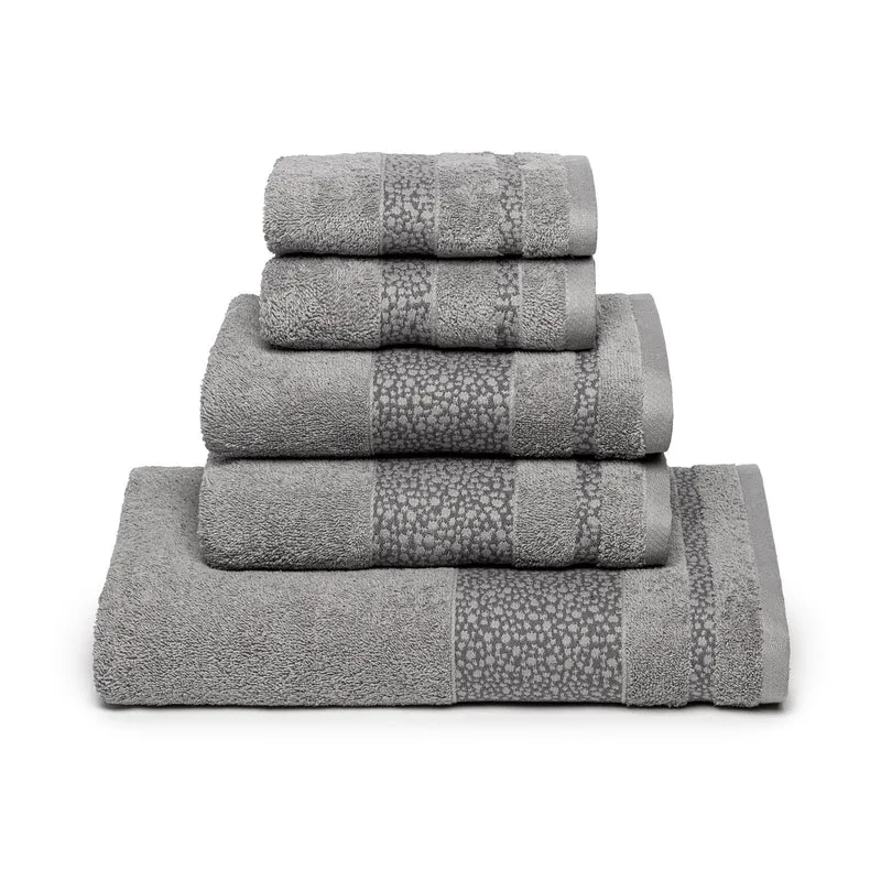 Set asciugamani in spugna smith in Cotone 450 gr/mq