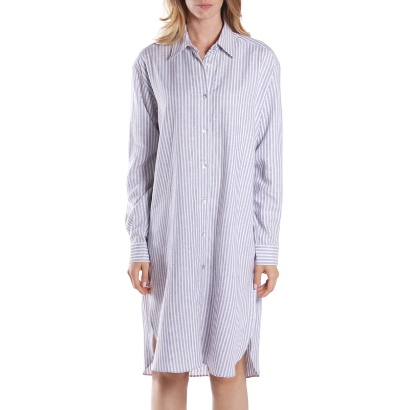 Camicia da notte bella in Misto lino