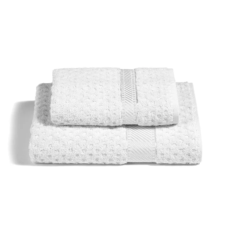 Asciugamano con Ospite Sirena in Cotone 450 gr/mq