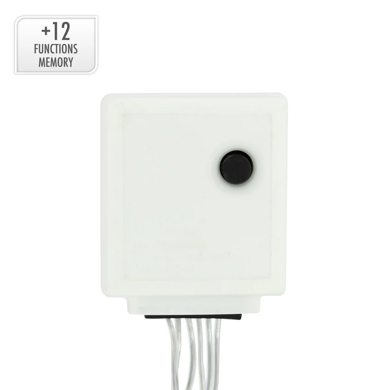 LED Lichtervorhang 2m Kaltweiß mit 240 LED aus PVC