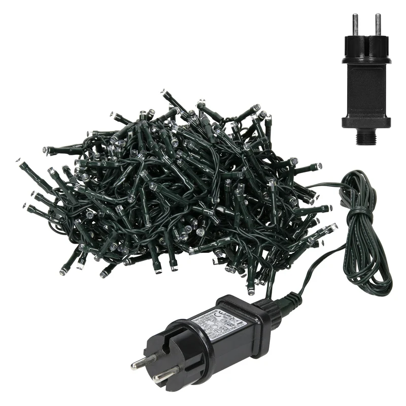 LED Lichtervorhang 6 m IP44 LED Birnen