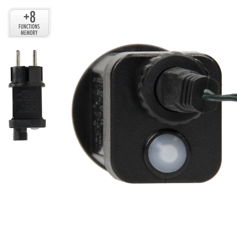 LED Micro Cluster Lichterkette 24 m mit 800 warmweißen LEDs und 8 Funktionen