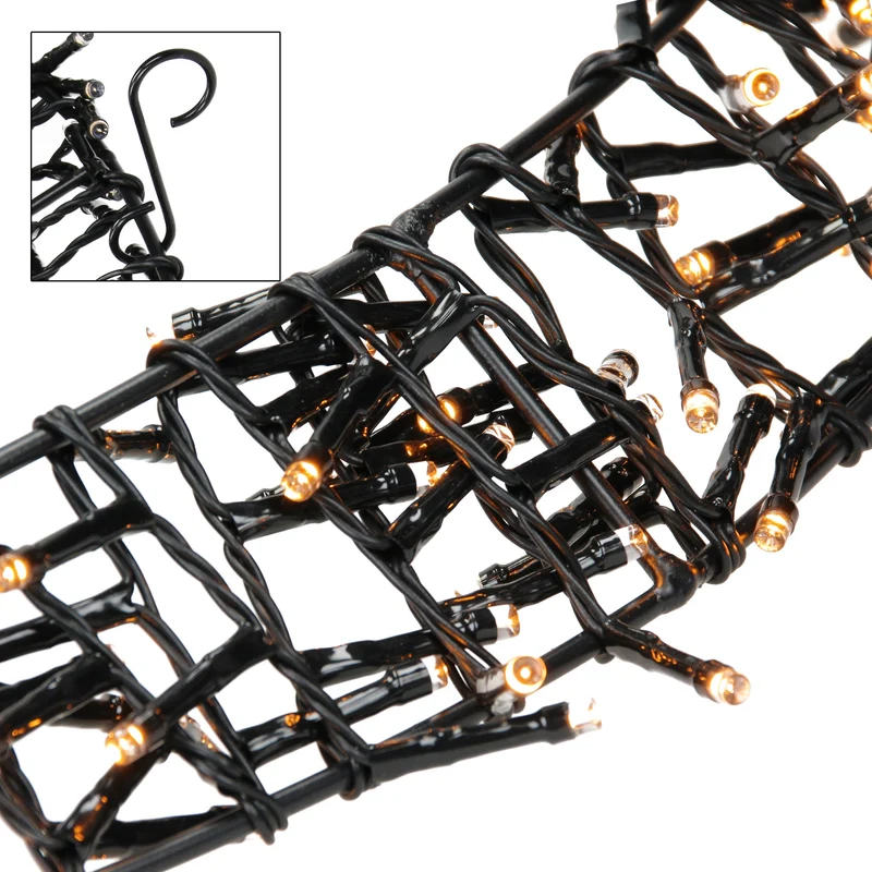 Lichterkranz 400 LEDs Warmweiß Ø48cm IP44