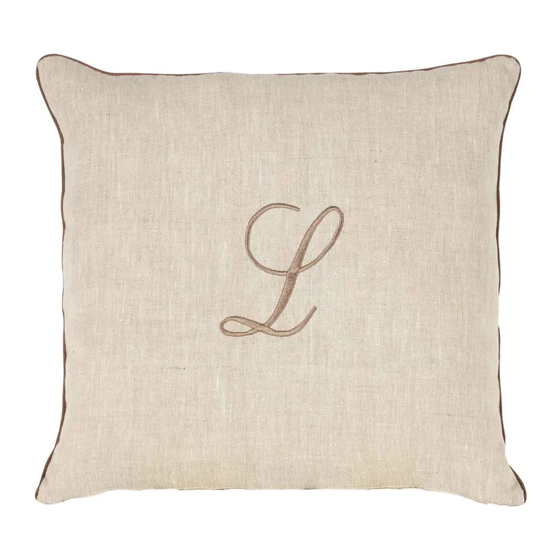 Cuscino Arredo in Lino Con Cifre - Santiago
