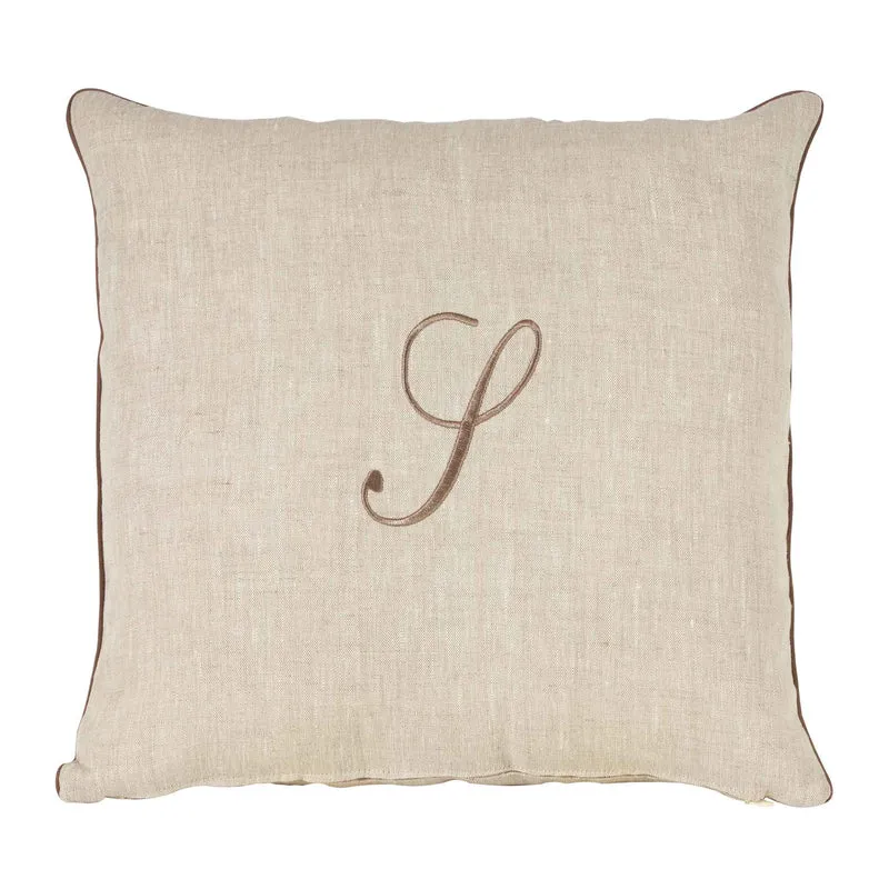 Cuscino Arredo in Lino Con Cifre - Santiago