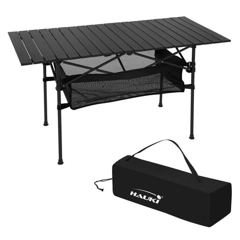 Campingtisch klappbar 118x55x64,5 cm aus Aluminium Hauki