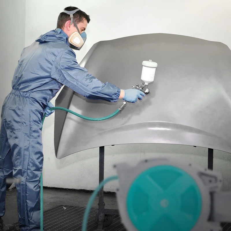 Druckluft Schlauchtrommel Automatik 30 m 1/4" Anschluss für Wandmontage