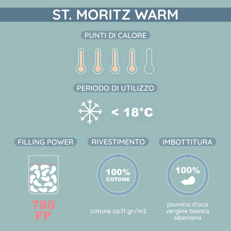 Daunex St.Moritz Piumino Warm