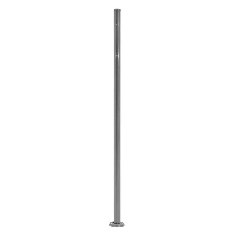Standbriefkasten mit Zeitungsfach 36x31,5x11,5 cm Anthrazit aus Edelstahl ML-Design