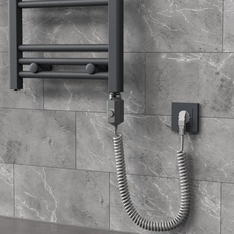 Heizstab 900W Graphit mit Thermostat für Badheizkörper LuxeBath