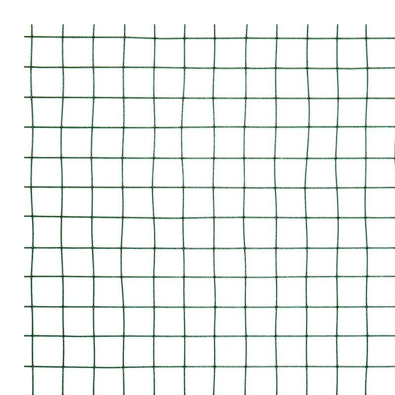 Volierendraht Grün aus verzinktem Stahl 1x10m Drahtstärke 1,2mm Maschenweite 19x19mm