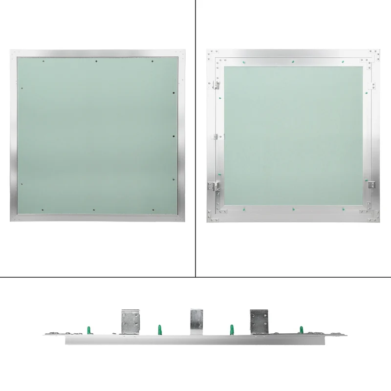 B-Ware Revisionsklappe GK-Einlage 600x600 mm mit Rahmen aus Aluminium