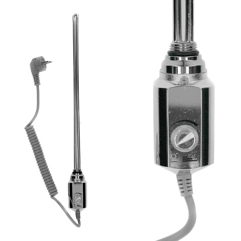 Badheizkörper Tharr mit Heizstab 600W 500x950 mm Chrome