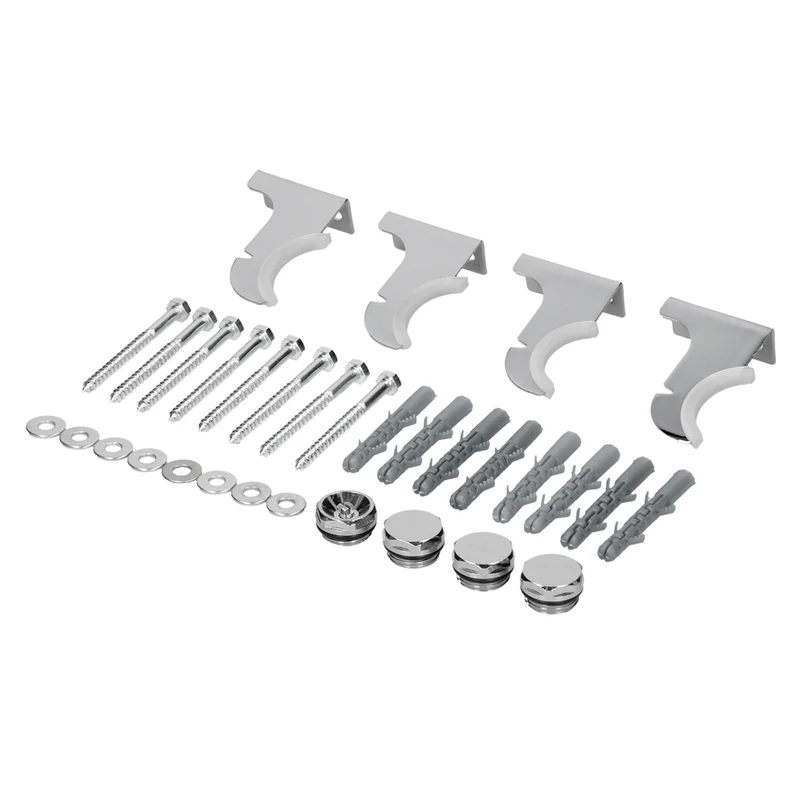 Badheizkörper mit Mittelanschluss 1600x480 mm Chrome vertikal LuxeBath