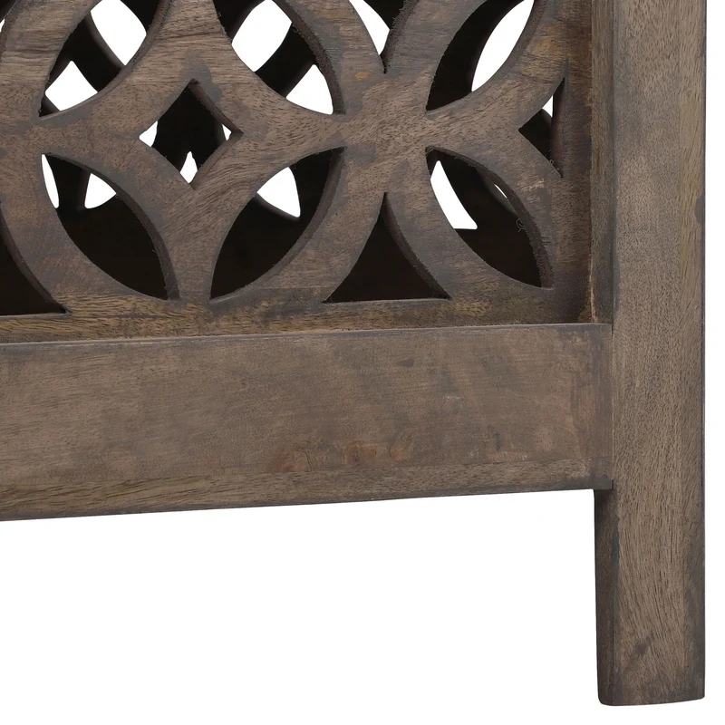 Couchtisch Ø 100x45 cm Natur aus Mangoholz WOMO-Design