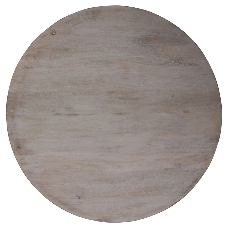 Couchtisch Ø 100x45 cm Natur aus Mangoholz WOMO-Design