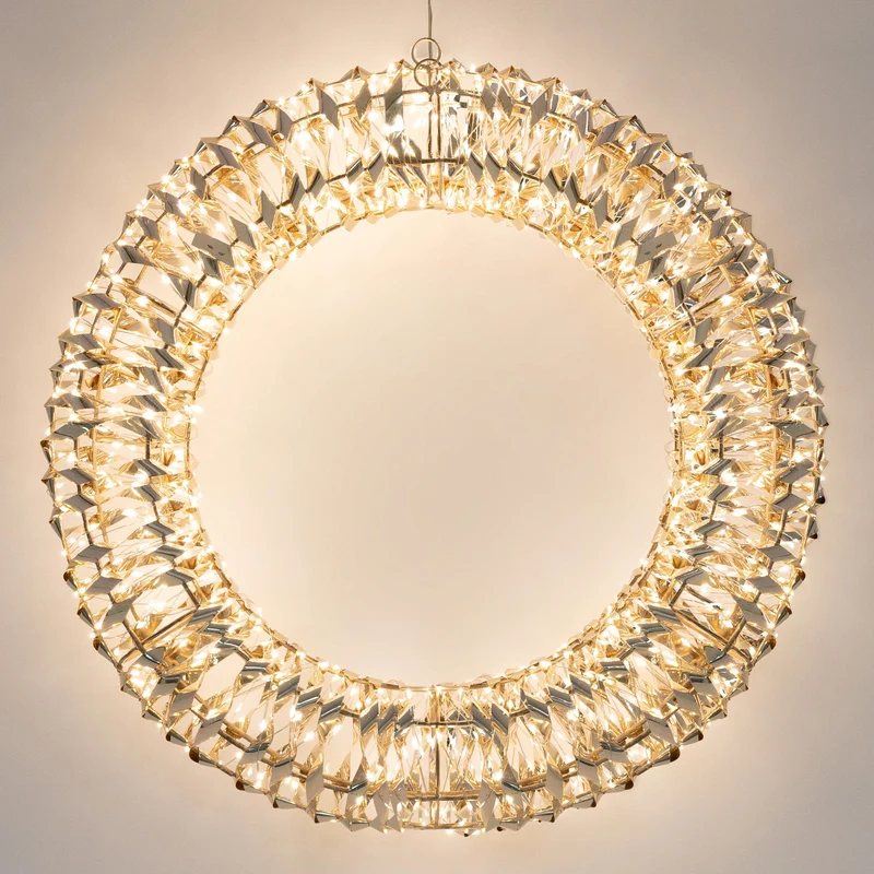 Lichterkranz für Weihnachten 58 cm warmweiß 960 LEDs IP44 Innen/Außen