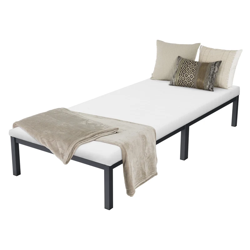 Bettgestell Einzelbett Metallbett mit Lattenrost ML-Design