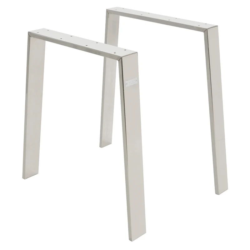 Tischbeine Tischgestell Trapez-Loft-Design aus Stahl ML-Design