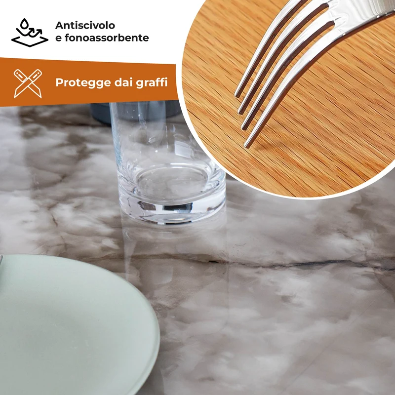 Copritavolo in PVC Stampato 1.2 mm Antimacchia Il Gruppone