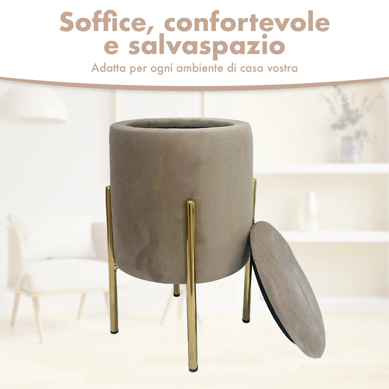 Poggiapiedi Salvaspazio Elegante 30x45 cm Il Gruppone
